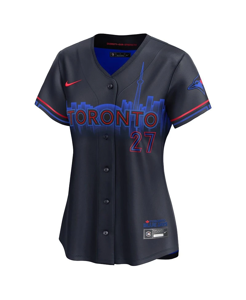 Nike Women's Vladimir Guerrero Jr. Navy Toronto Blue Jays 2024 City Connect Limited Player Jersey
