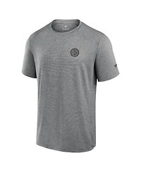 Fanatics Signature Men's Black Pittsburgh Steelers Front Office Tech T-Shirt