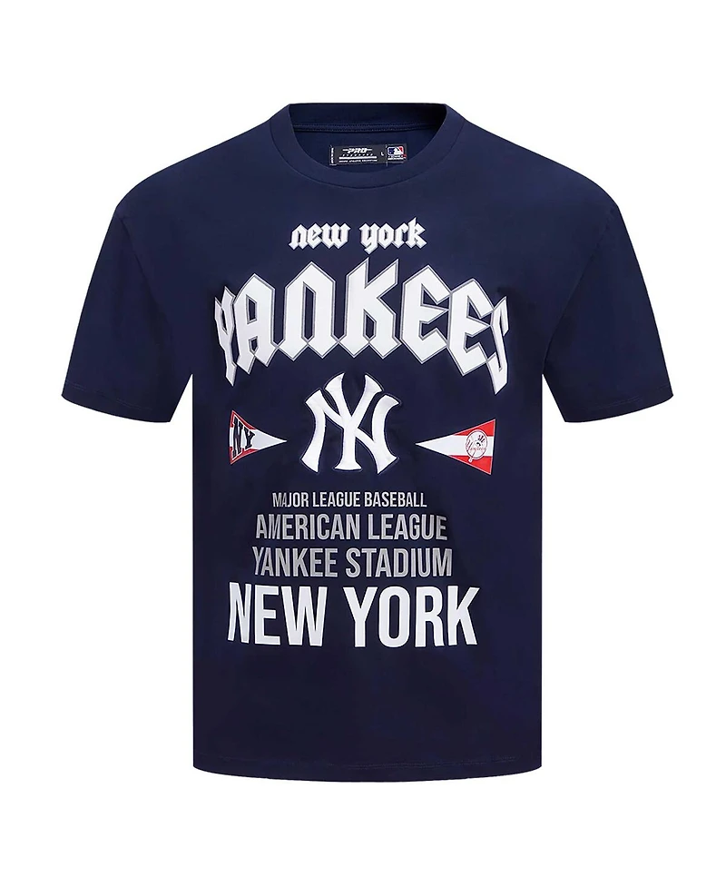 Pro Standard Men's Navy New York Yankees Oversized City Tour T-Shirt