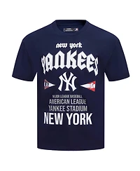 Pro Standard Men's Navy New York Yankees Oversized City Tour T-Shirt