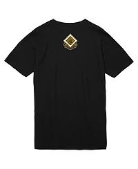 Mitchell & Ness Men's Roberto Clemente Black Pittsburgh Pirates Cooperstown Collection Heavyweight Premium Player Vintage-like Logo T-Shirt