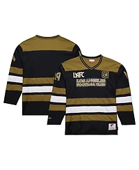 Mitchell & Ness Men's Gold Lafc Stateside V-Neck Long Sleeve Jersey