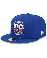New Era Men's Royal York Giants 100th Season 59FIFTY Fitted Hat