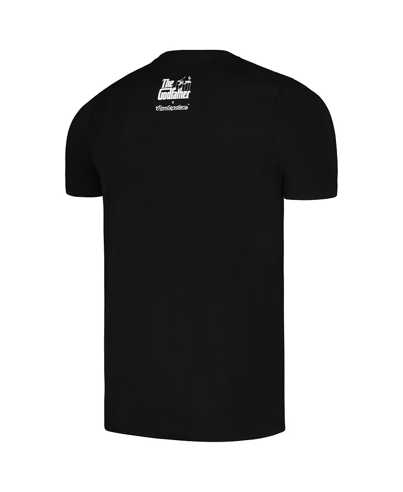 Contenders Clothing Men's and Women's Black The Godfather The Cannoli T-Shirt