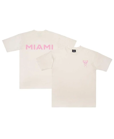 Peace Collective Men's and Women's Cream Inter Miami Cf Essentials T-Shirt
