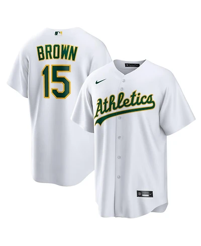 Nike Men's Seth Brown White Oakland Athletics Home Replica Jersey