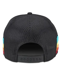 American Needle Men's and Women's Black Atari Hotfoot Adjustable Trucker Hat