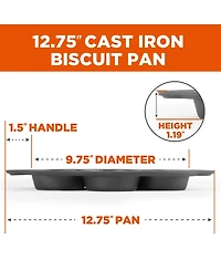 Cast Iron Biscuit Pan