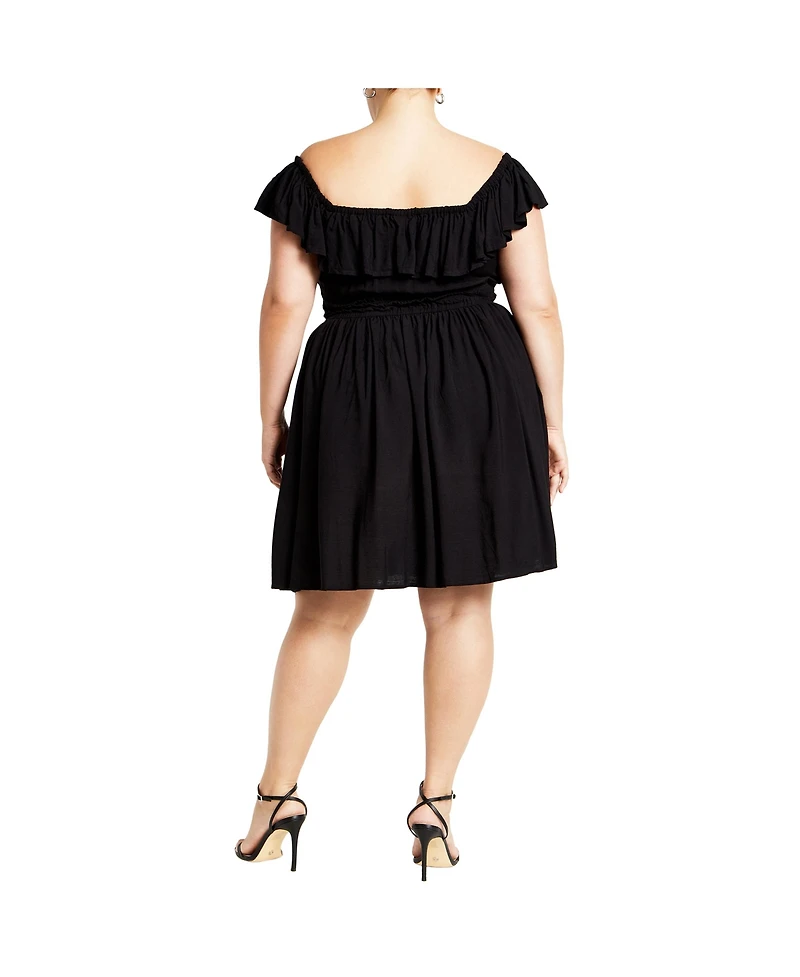 City Chic Women's Tahitian Dress