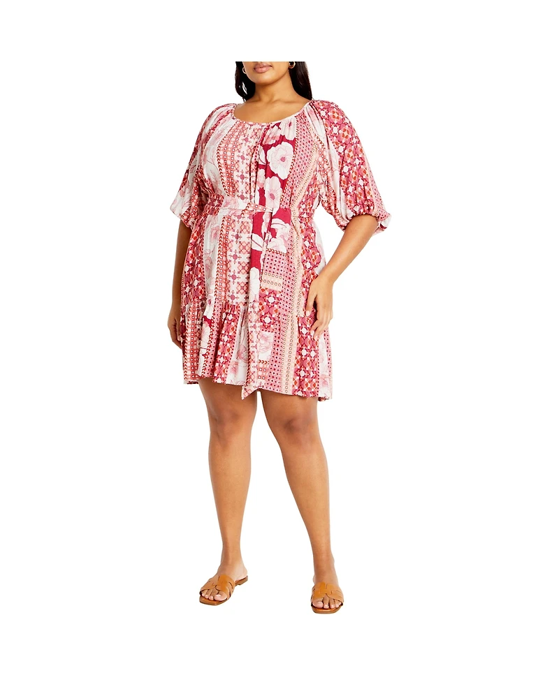 City Chic Women's Cosmo Mini Dress