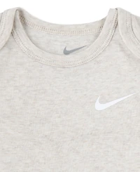 Nike Baby Boys or Girls Essentials Bodysuits, Pack of 3