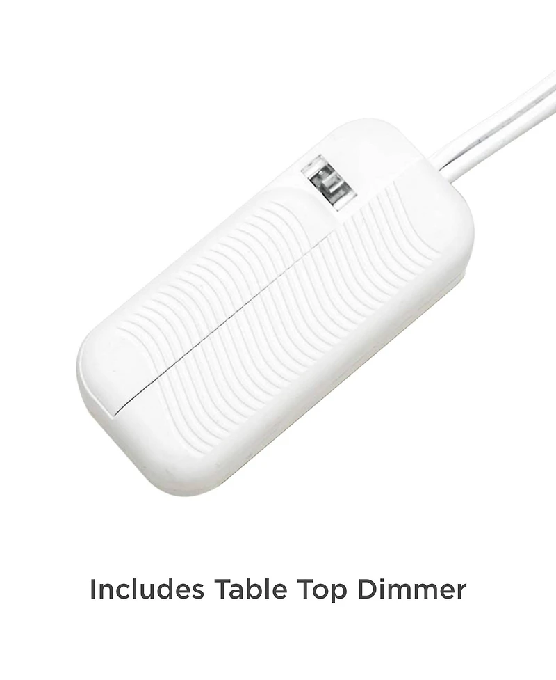 Ledger Modern Accent Table Lamps 21.75" High Set of 2 with Usb Charging Port and Table Top Dimmers Mercury Glass Off White Drum Shade Living Room