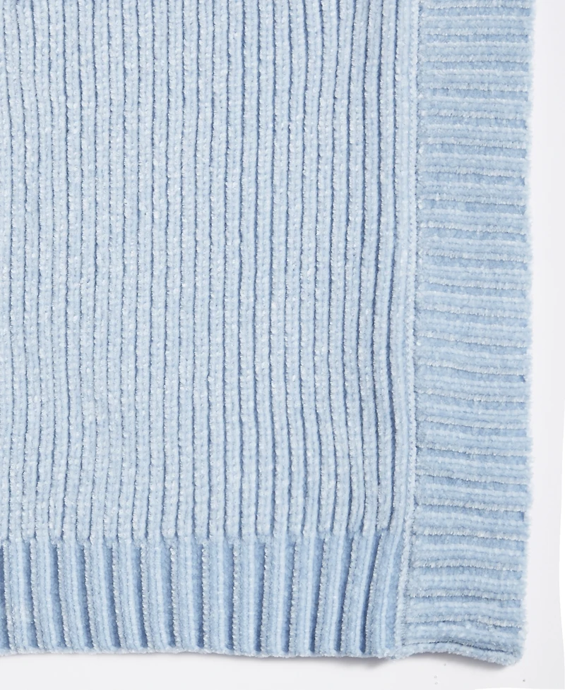 First Impressions Baby Boys Travel Chenille Sweater Blanket, Created for Macy's