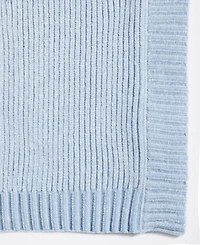 First Impressions Baby Boys Travel Chenille Sweater Blanket, Created for Macy's