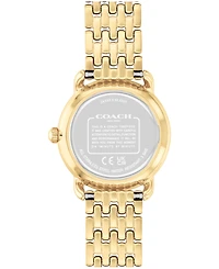 Coach Women's Gold Elliot Stainless Steel Watch 28mm