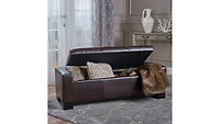 Streamdale Guernsey Tufted Ottoman Bench Style, Storage & Elegance