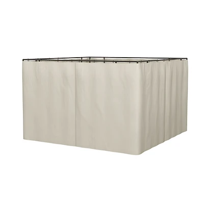 Universal Outdoor 10' x 12' Gazebo Replacement Sidewall Canopy Curtain (Curtains Only)