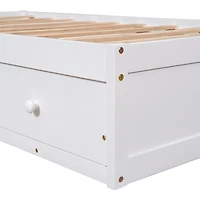 Streamdale Twin Size Platform Storage Bed With 3 Drawers