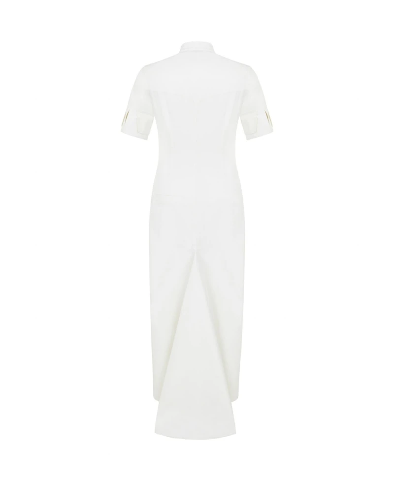 Nocturne Women's Cut-Out Dress with Tail