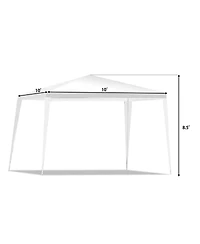 Slickblue 10 x 10 Feet Outdoor Wedding Canopy Tent for Backyard