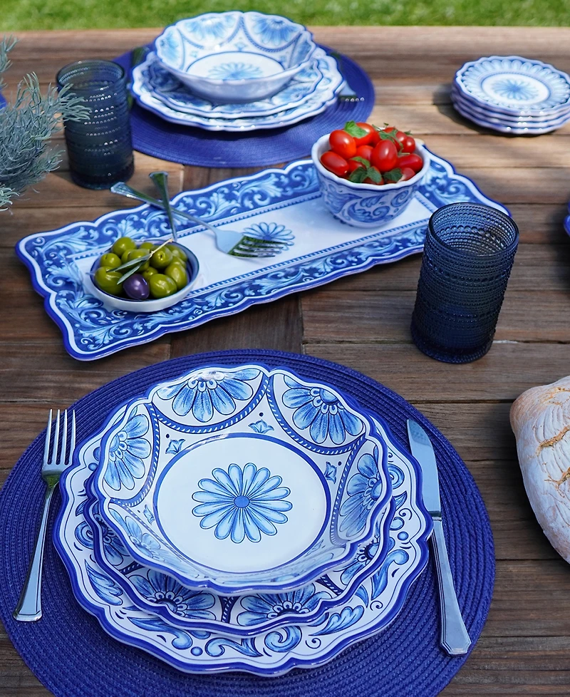 Certified International Veranda 12 Pc Dinnerware Set, Service For 4