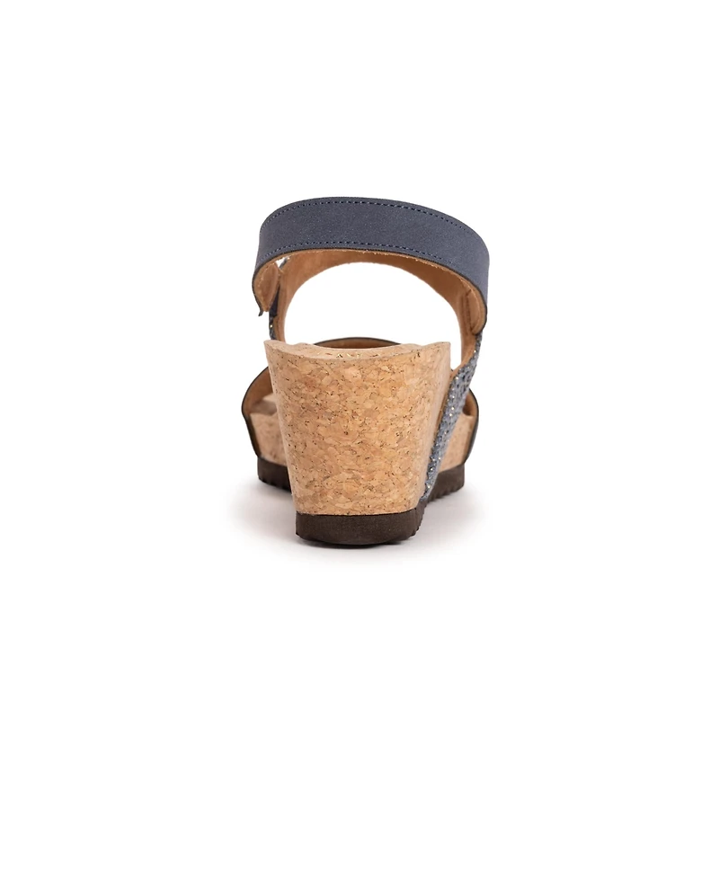 Muk Luks Women's Wendy Wedge Sandal