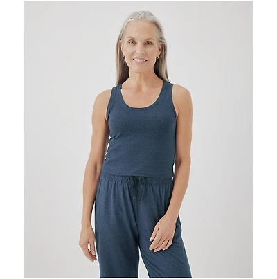 Pact Women's Cotton Cool Stretch Fitted Lounge Tank