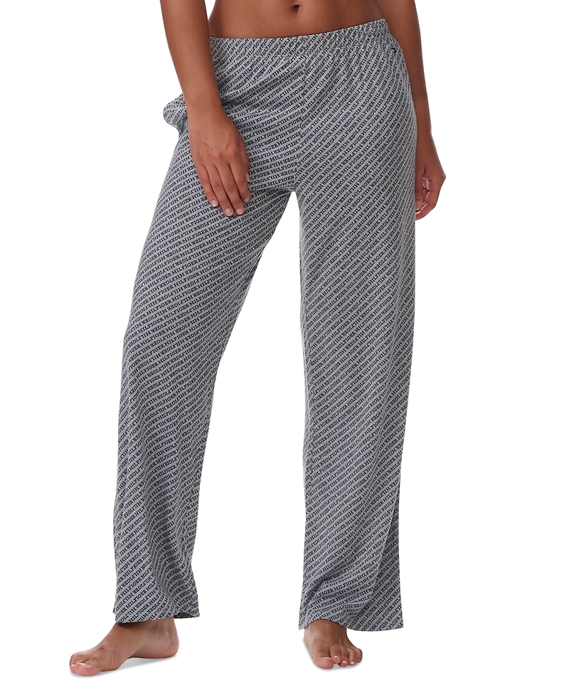 Tommy Hilfiger Women's Elastic-Waist Pajama Pants