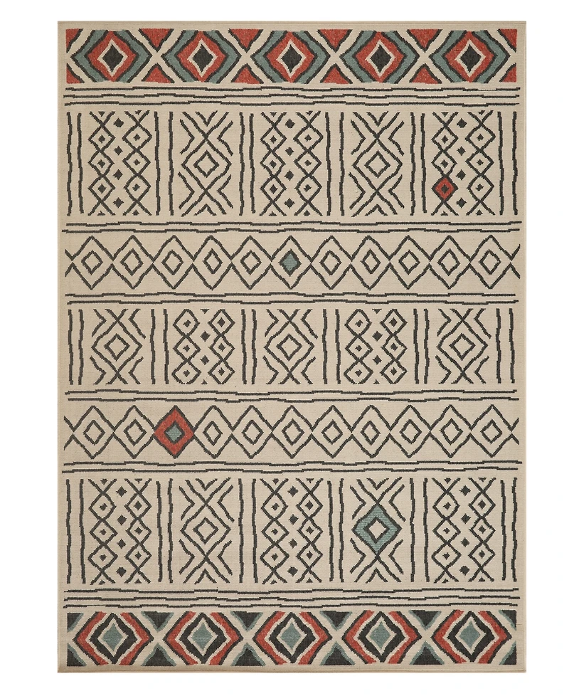 Lr Home Trixie 8'x9'9" Outdoor Area Rug