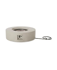 Streamdale Furniture Modern Propane Fire Pit Style, Stability, and Warmth for Your Indoors