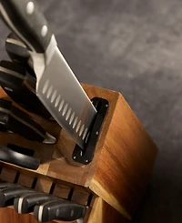 Chicago Cutlery Insignia Classic 18-pc Knife Set with Block and Built-In Sharpener