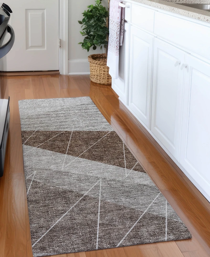 Addison Chantille Machine Washable ACN706 2'3"x7'6" Runner Area Rug