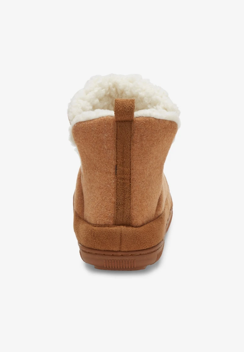 KingSize Men's Sherpa Lined Comfort Slipper Boot