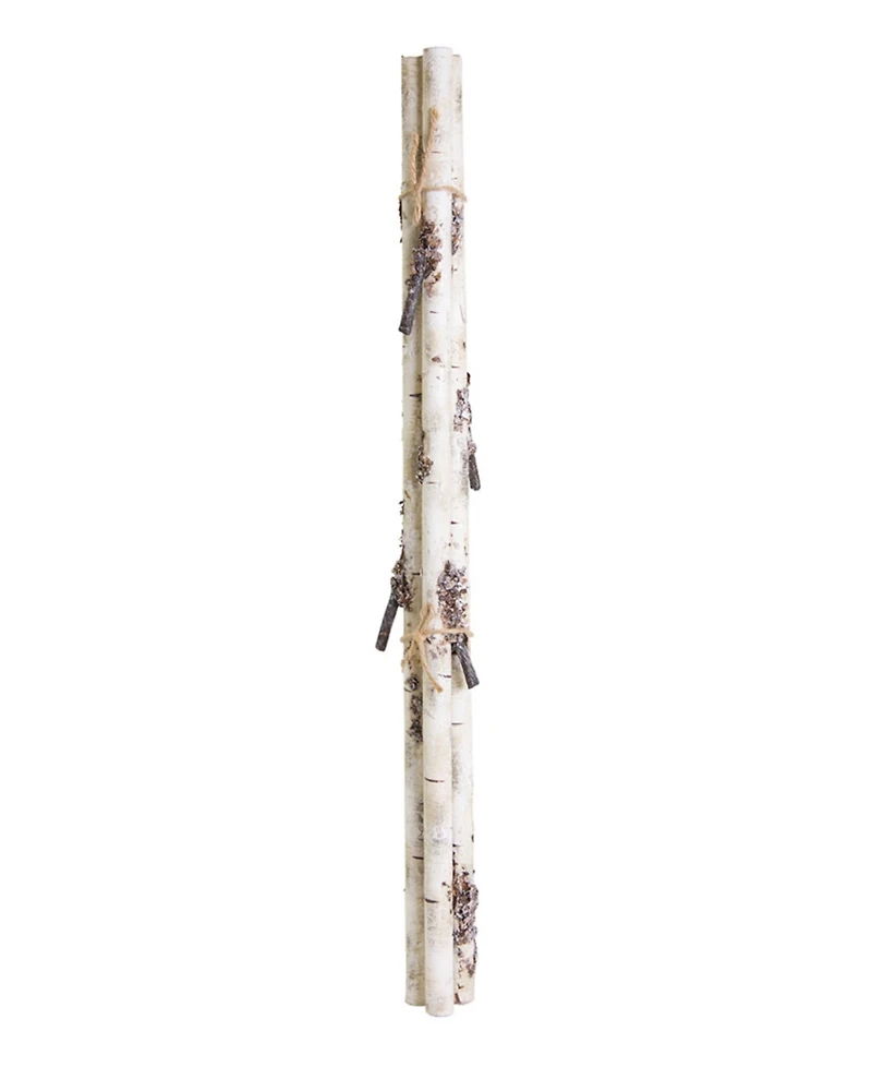 Slickblue Lifelike Birch Branches (Set of 12) Artificial Trees with Detailed Pvc Construction, Perfect for Year-Round Use