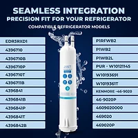 Mist 4396841 Water Filter Replacement for EDR3RXD1, Everydrop Filter 3, Compatible with 4396841, 4396710, Kenmore 46-9083, 46-9030