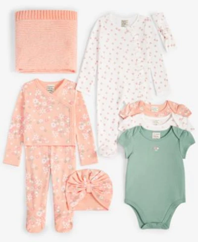 First Impressions Baby Girls Secret Garden Bodysuits Sweater Blanket Outfits Exclusively At Macys