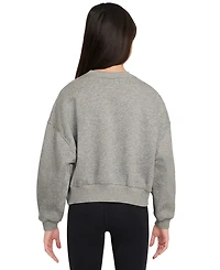 Nike Big Girls Sportswear Club Fleece Crewneck Sweatshirt