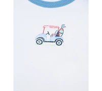 Little Me Baby Boys 3-Pk. Cotton Golf Bodysuits
