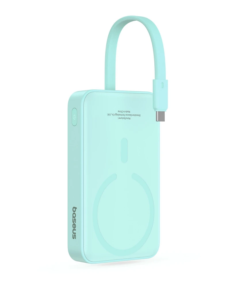 Baseus 10000mAh Magnetic Power Bank 30W MagSafe Portable Charger, Yellow