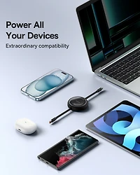 Baseus Usb C Cable Mini Retractable Charging Type-c to 100W 1m white
