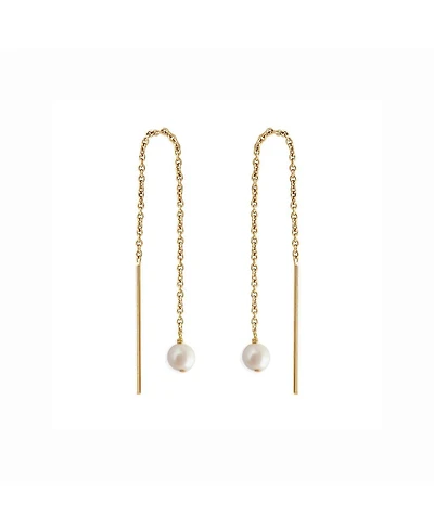 Paloma Pearl Threaders Gold