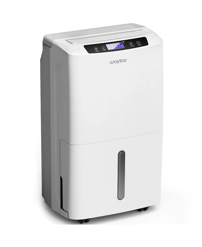 Waykar 2000 Sq. Ft 30 Pints Dehumidifier for Home & Basements with Continuous Drainage