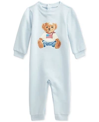Polo Ralph Lauren Baby Fleece Bear Coverall