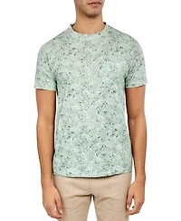 Brooklyn Brigade Men's Bushwick Slim-Fit Abstract-Print Pocket T-Shirt