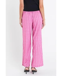 English Factory Women's Printed Long Pants