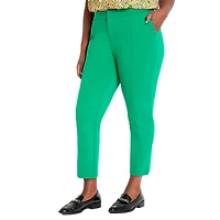 Eloquii Women's Plus Petite The Ultimate Stretch Slim Leg Pant