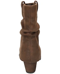 Bella Vita Women's Twyla Slouch Block Heel Ankle Boots