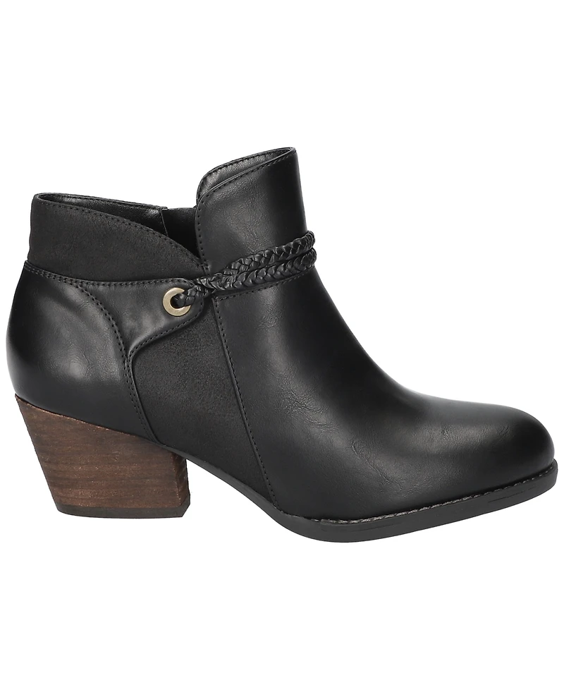 Bella Vita Women's Audrina Block Heel Booties