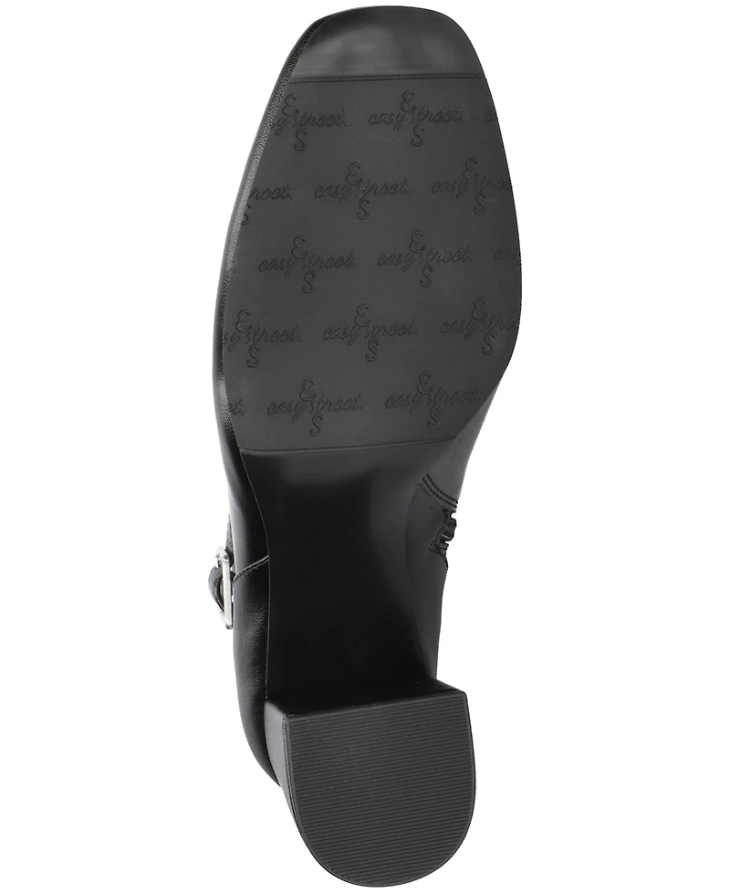 Easy Street Women's Winnipeg Square Toe Ankle Boots
