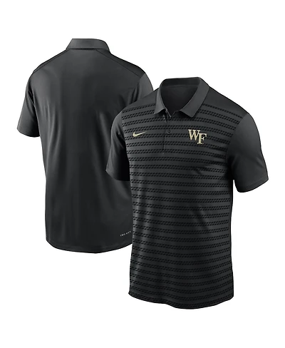 Nike Men's Black Wake Forest Demon Deacons 2024 Sideline Victory Coaches Performance Polo